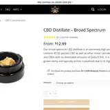 CBD Distillate – Broad Spectrum thumbnail