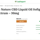 CBD Liquid Oil Softgels thumbnail