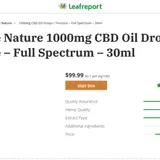 CBD Oil Drops / Tincture thumbnail