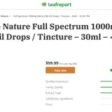 Full Spectrum CBG & CBD Oil Drops / Tincture thumbnail