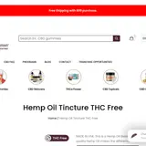 Hemp Oil Tincture THC Free thumbnail