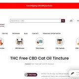 THC Free CBD Cat Oil Tincture thumbnail