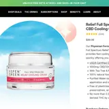 Relief Full Spectrum CBD Cooling Cream thumbnail
