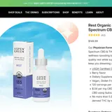 Rest Organic Full Spectrum CBD Oil thumbnail