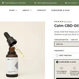 Calm CBD Oil Tincture thumbnail