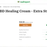 CBD Healing Cream - Extra Strength thumbnail