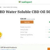 CBD Water Soluble CBD Oil thumbnail