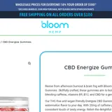 CBD Energize Gummies thumbnail