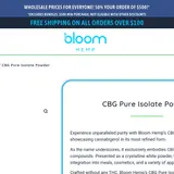 CBG Pure Isolate Powder thumbnail