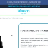 Fundamental Zero THC Natural Tincture thumbnail