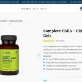 Complete CBDA + CBD Oil Soft Gels thumbnail