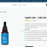 Uplift CBG + CBD Oil thumbnail
