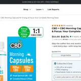 CBD + CBG Morning Capsules for Energy & Focus thumbnail