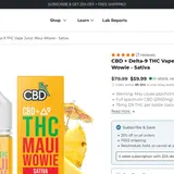 Maui Wowie Sativa Vape Juice thumbnail