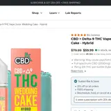 Wedding Cake Hybrid Vape Juice thumbnail