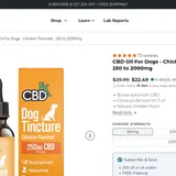 CBD Oil For Dogs - Chicken Flavored thumbnail