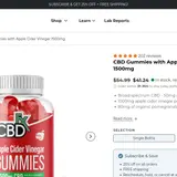 CBD Gummies with Apple Cider Vinegar thumbnail