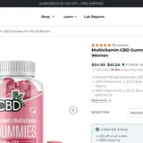 Multivitamin CBD Gummies thumbnail