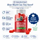 CBD Gummies with Apple Cider Vinegar thumbnail