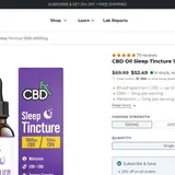 CBD Oil Sleep Tincture thumbnail