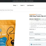 CBD Dog Treats: Hip & Joint Chews thumbnail