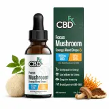 Focus Blend Mushroom Tincture + CBG + CBD thumbnail