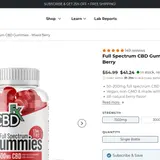 Full Spectrum CBD Gummies - Mixed Berry thumbnail