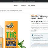 Pineapple Express Hybrid Vape Juice thumbnail