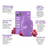 Purple Punch THC Vape Pen thumbnail