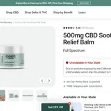 CBD Soothing Relief Balm thumbnail