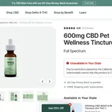 CBD Pet Wellness Tincture thumbnail