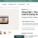 Calm & Clarity Gummies thumbnail