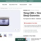 CBN + CBD Sleep Gummies thumbnail