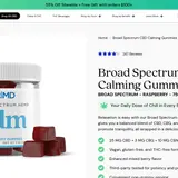 Broad Spectrum CBD Calming Gummies thumbnail