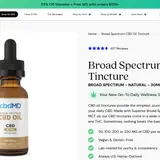 Broad Spectrum CBD Oil Tincture thumbnail