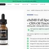 Full Spectrum CBD + CBN Oil Tincture thumbnail