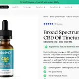 Broad Spectrum CBG + CBD Oil Tincture thumbnail
