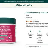 Daily Recovery CBD Gummies thumbnail