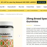 Broad Spectrum CBD Gummies thumbnail