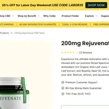 Rejuvenate CBD Salve thumbnail