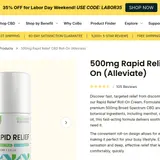 Rapid Relief CBD Roll-On (Alleviate) thumbnail