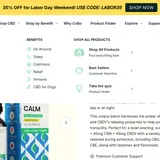 Calm CBN + CBDV + Full Spectrum CBD Oil thumbnail