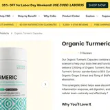Organic Turmeric Capsules thumbnail