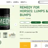Remedy CBD Salve for Horses thumbnail