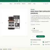 Raw CBD Capsules thumbnail