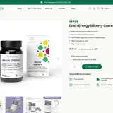 Brain Energy Bilberry Gummies thumbnail