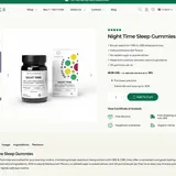 Night Time Sleep Gummies thumbnail