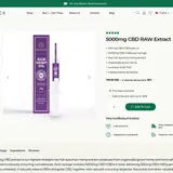 Raw CBD Extract Strong Hemp Paste Applicator thumbnail