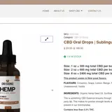CBD Oral Drops thumbnail