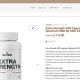 Extra Strength CBD Capsules thumbnail